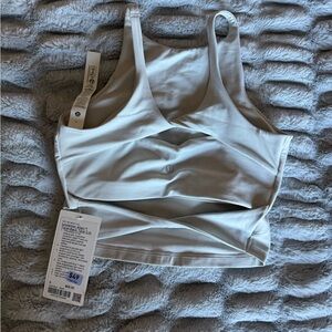 Lululemon align twist back tank C/D size 6 vapor